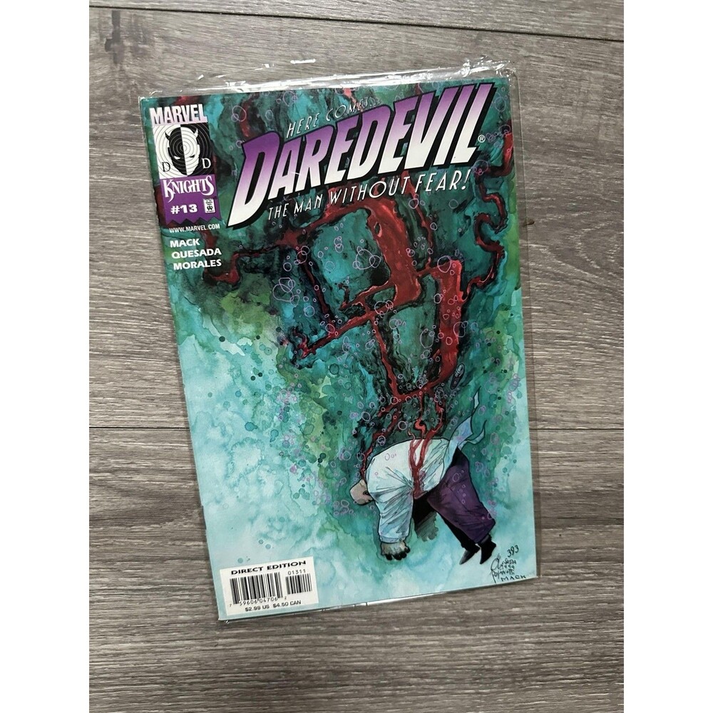 Marvel Daredevil #13 Single Issue Comic Dare Modern Age Color Mack Quesada